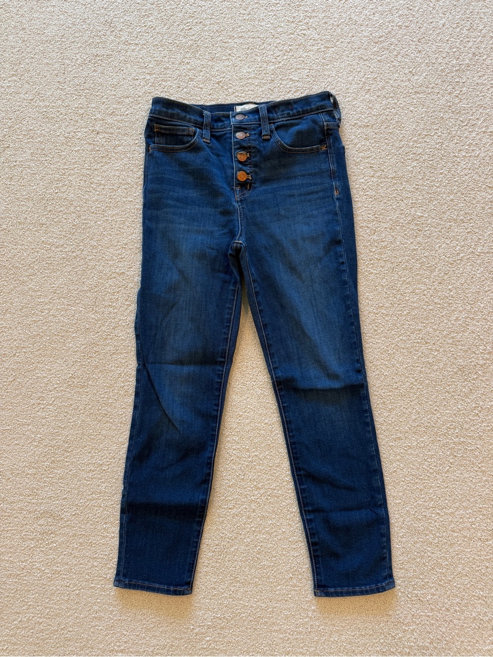 High-Rise Dark Indigo Women’s Jeans